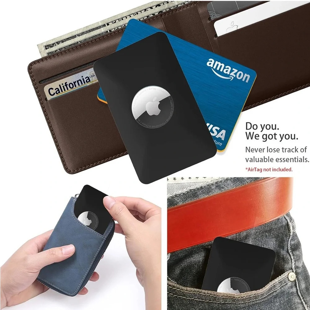 🆕 2PCS Card Case for AirTag Tag